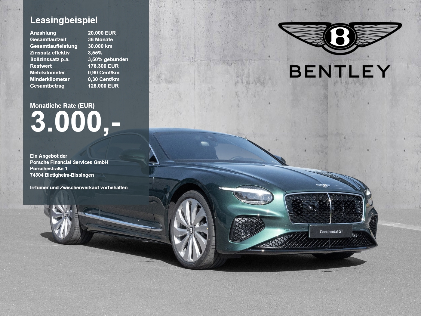 Bentley Continental GT