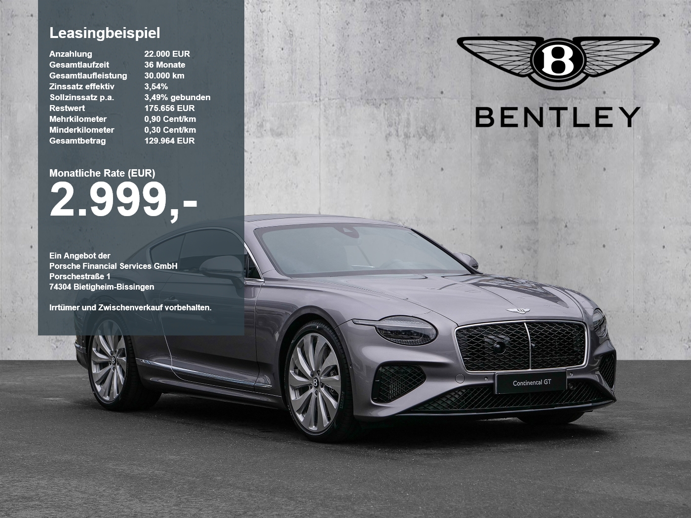 Bentley Continental GT