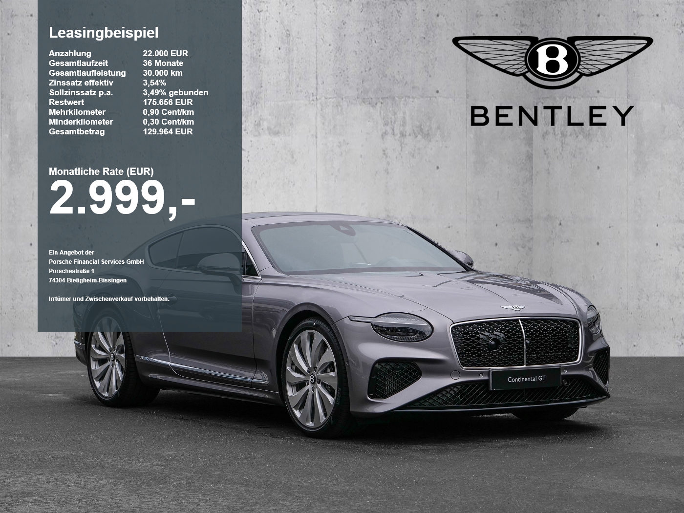 Bentley Continental GT