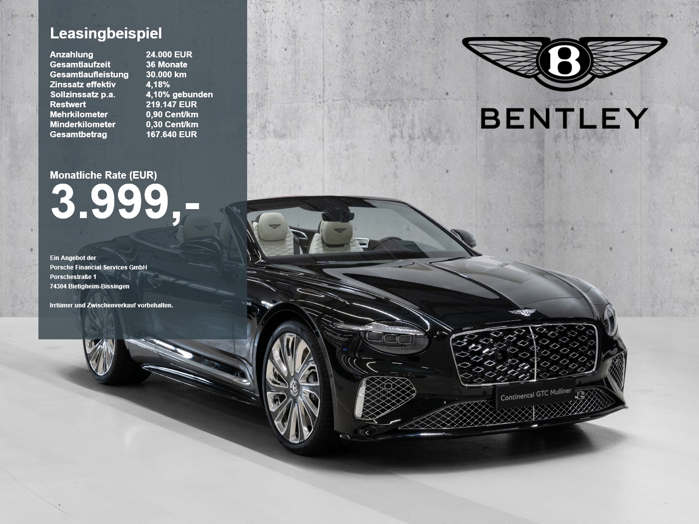 Bentley Continental GTC
