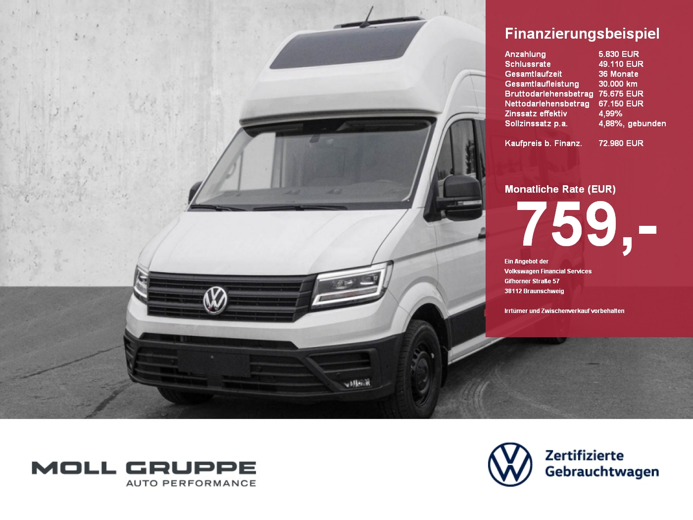 VW Nutzfahrzeuge Grand California
