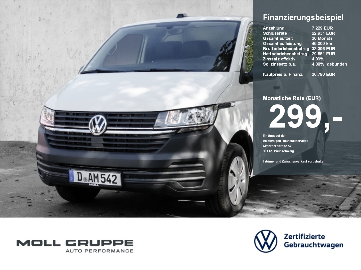 VW Nutzfahrzeuge T6 Transporter