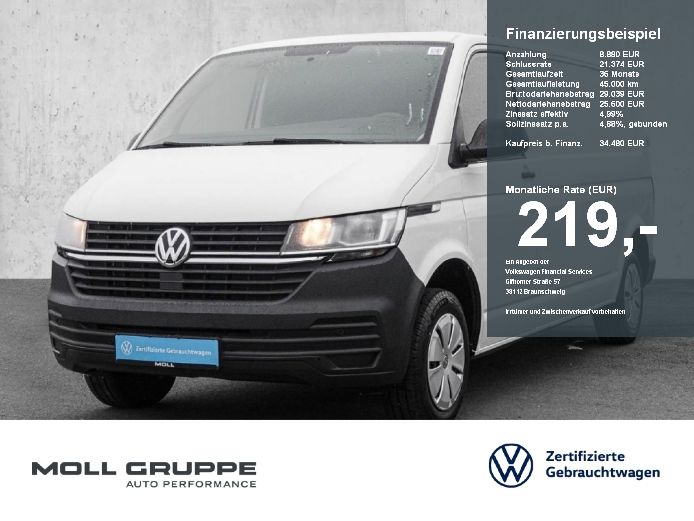 VW Nutzfahrzeuge T6 Transporter