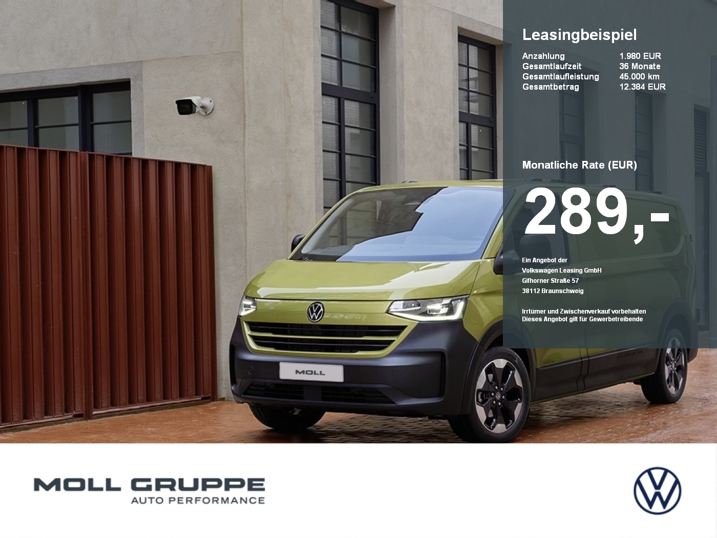 VW Nutzfahrzeuge T7 Transporter