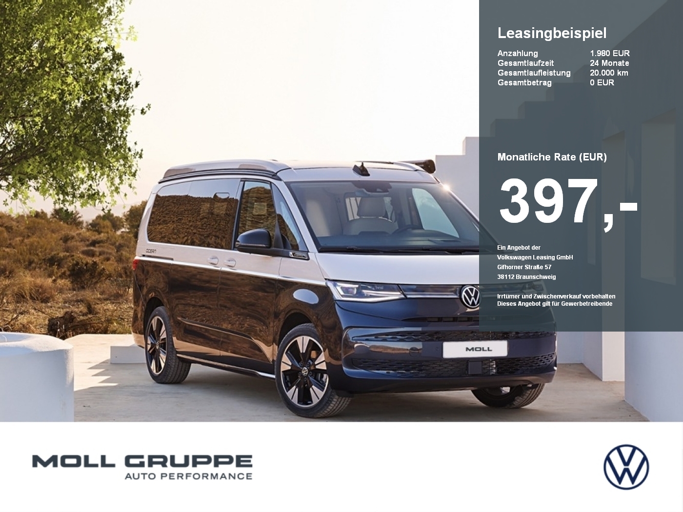 VW Nutzfahrzeuge T7 California