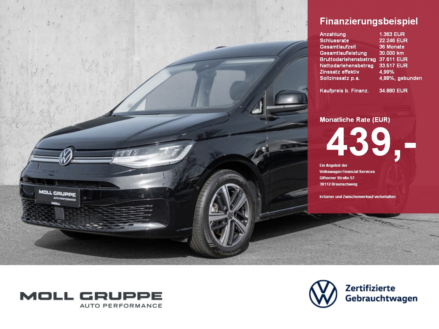 VW Nutzfahrzeuge Caddy