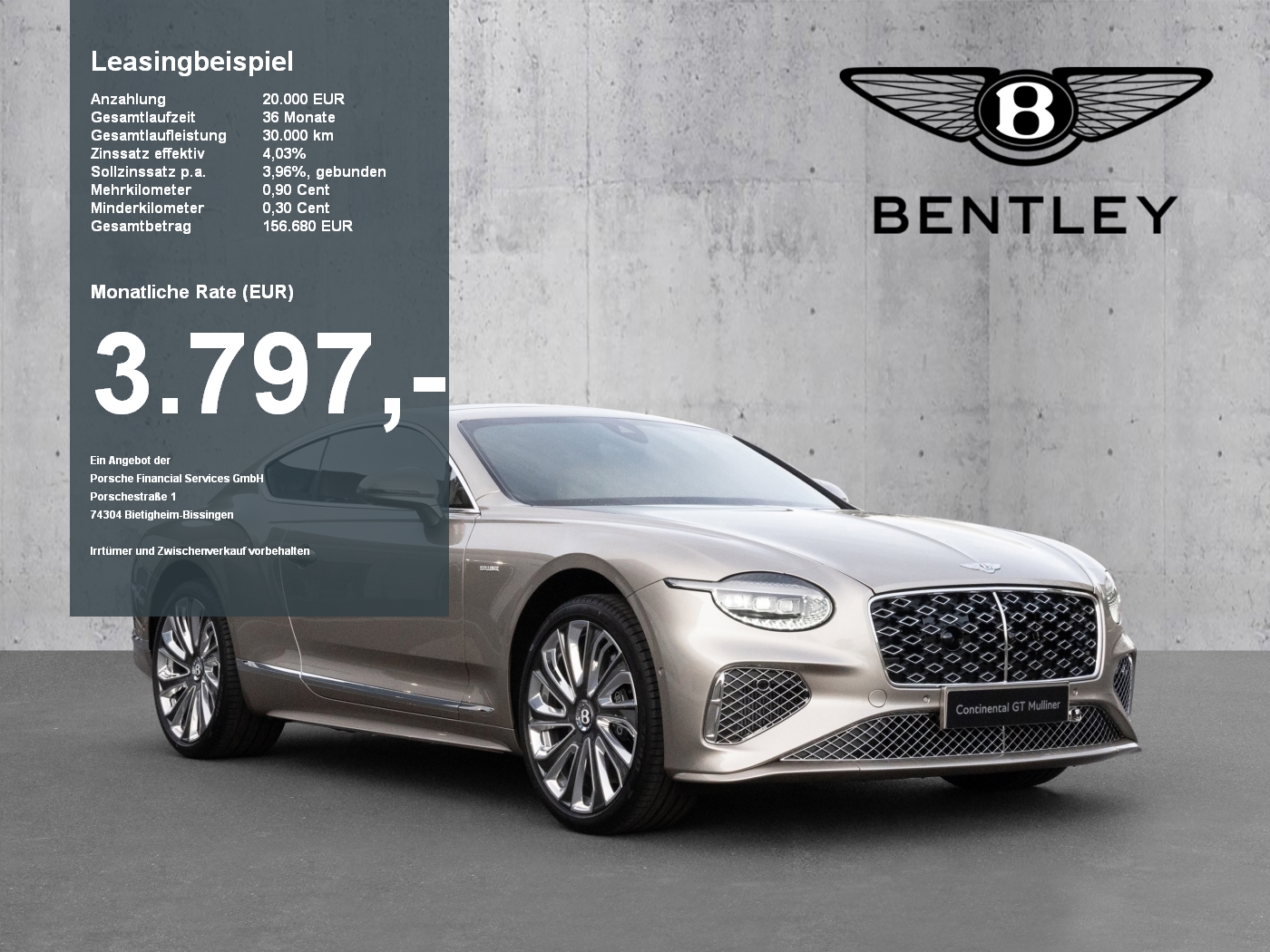 Bentley Continental GT