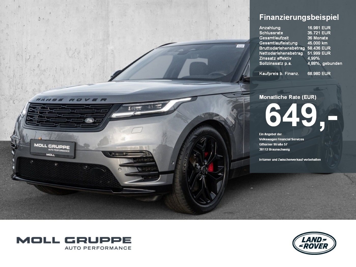 Land Rover Range Rover Velar