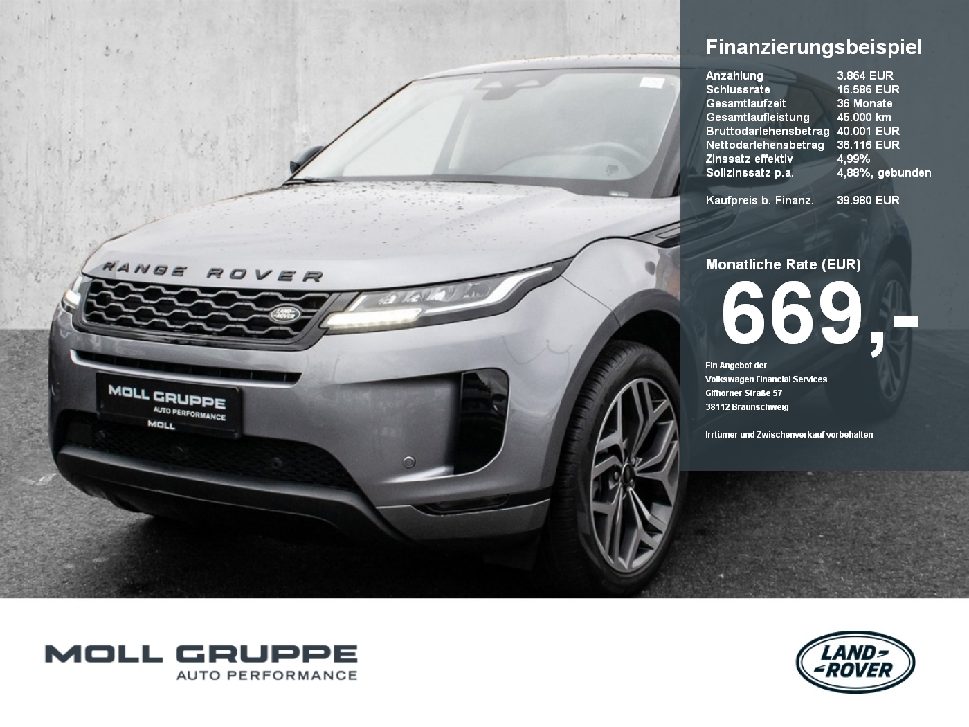 Land Rover Range Rover Evoque