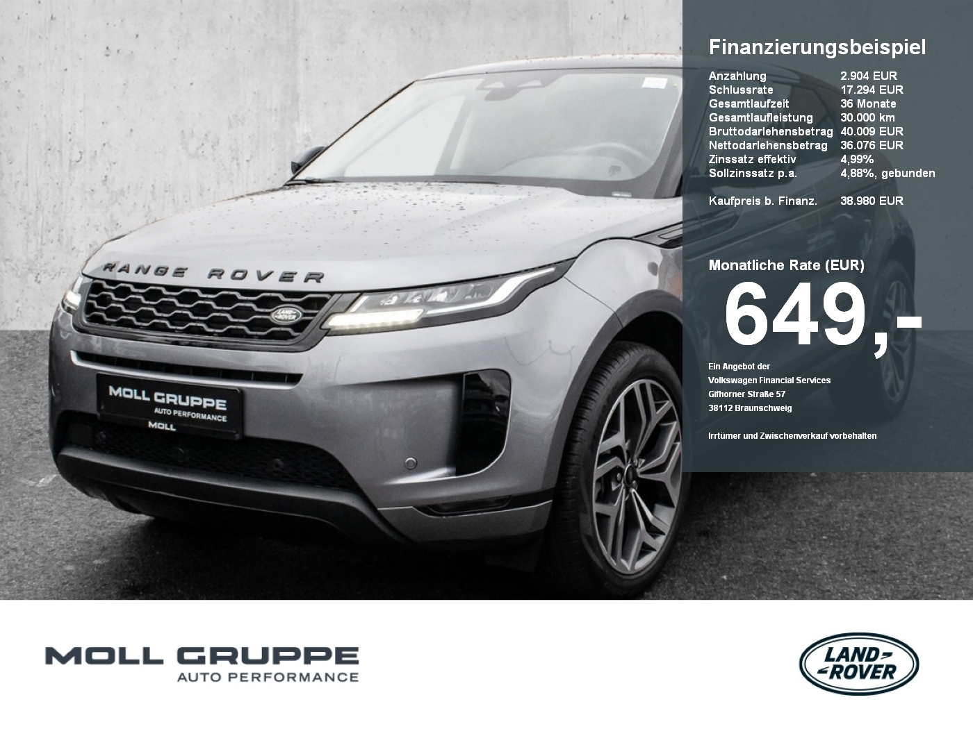 Land Rover Range Rover Evoque