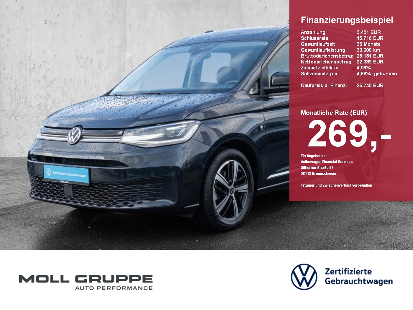 VW Nutzfahrzeuge Caddy