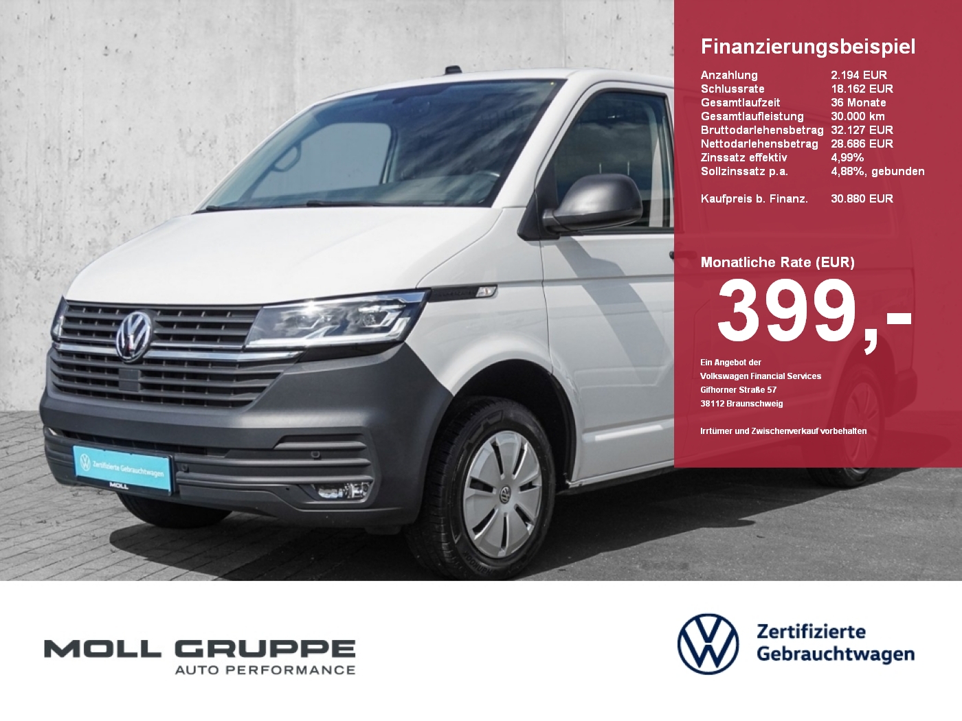 VW Nutzfahrzeuge T6 Transporter